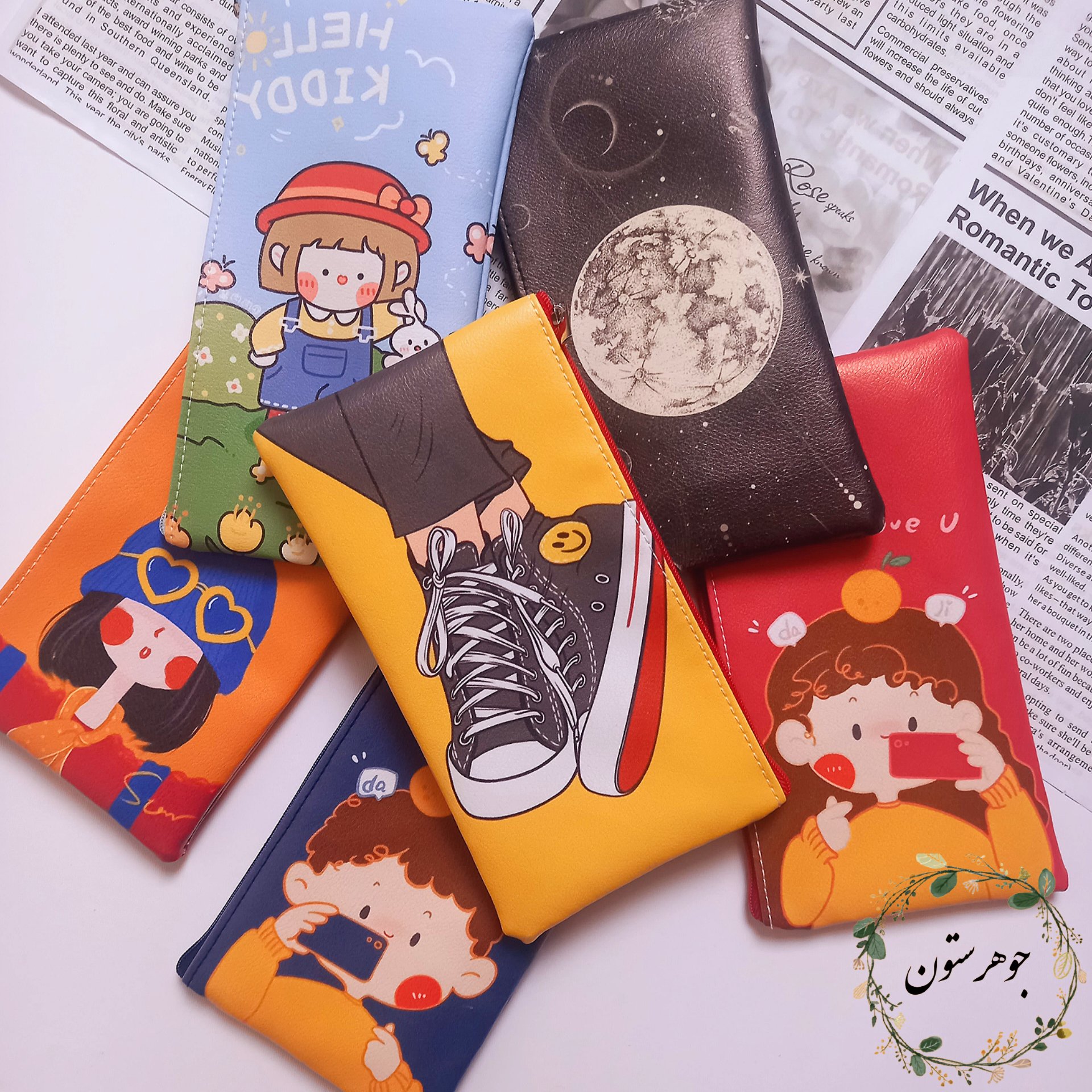 جامدادی فانتزی چرم ( جامدادی فانتزی چرمی )