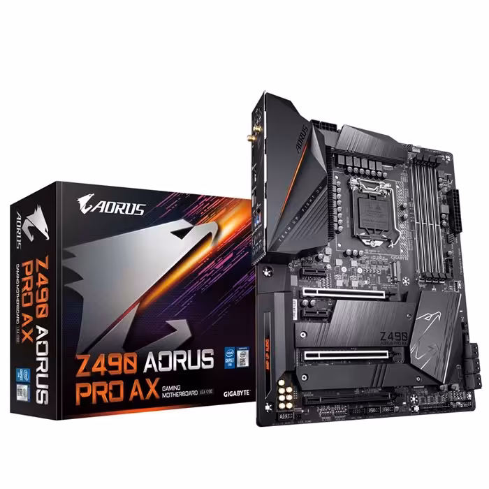 مادربرد گیگابایت مدل Z490 AORUS PRO AX سوکت 1200