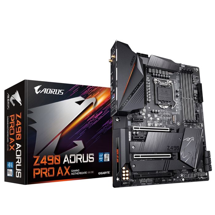 مادربرد گیگابایت مدل Z490 AORUS PRO AX سوکت 1200
