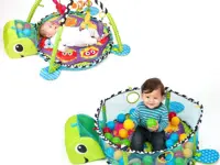 تشک بازی با قابلیت تبدیل به استخر توپ infantino کد506-747
