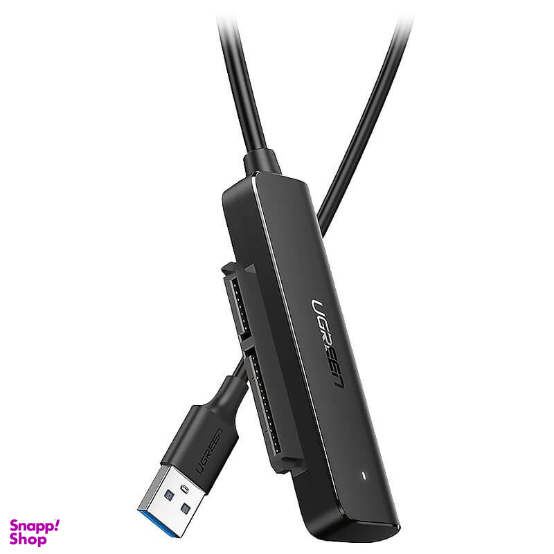 تبدیل USB 30 به SATA 30 همراه آداپتور یوگرین (Ugreen) مدل CM321