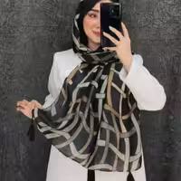 شال نخ پنبه منگوله دار️قواره : 200×75در 8 رنگ شیک زیبا