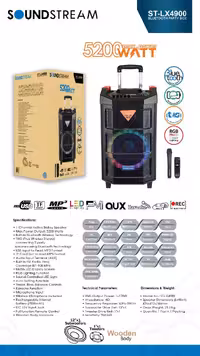 اسپیکر ساند استریم مدل ST-LX4900