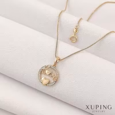 گردنبند زنانه برند ژوپینگ مدل قلب کد NH103