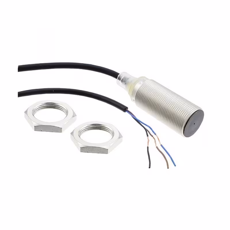 سنسور القایی سه سیمه PNP-NO امرون E2B-M18LS05-WP-B1 2M