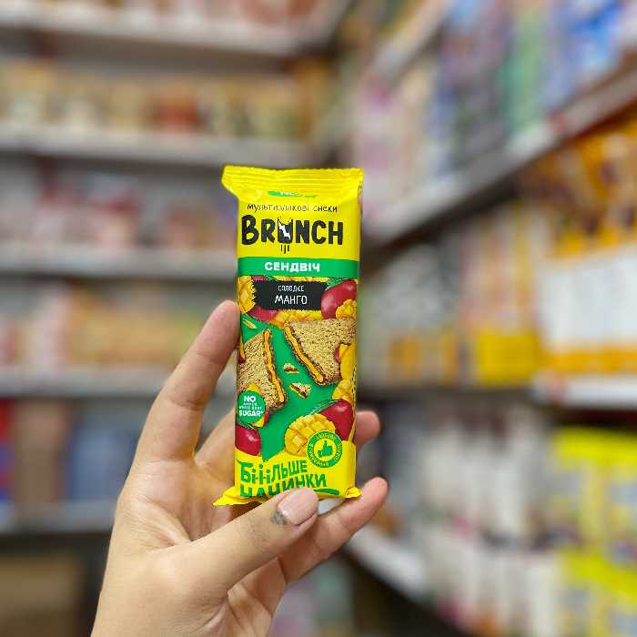 غلات بار ساندویچی با مغز انبه برانچ