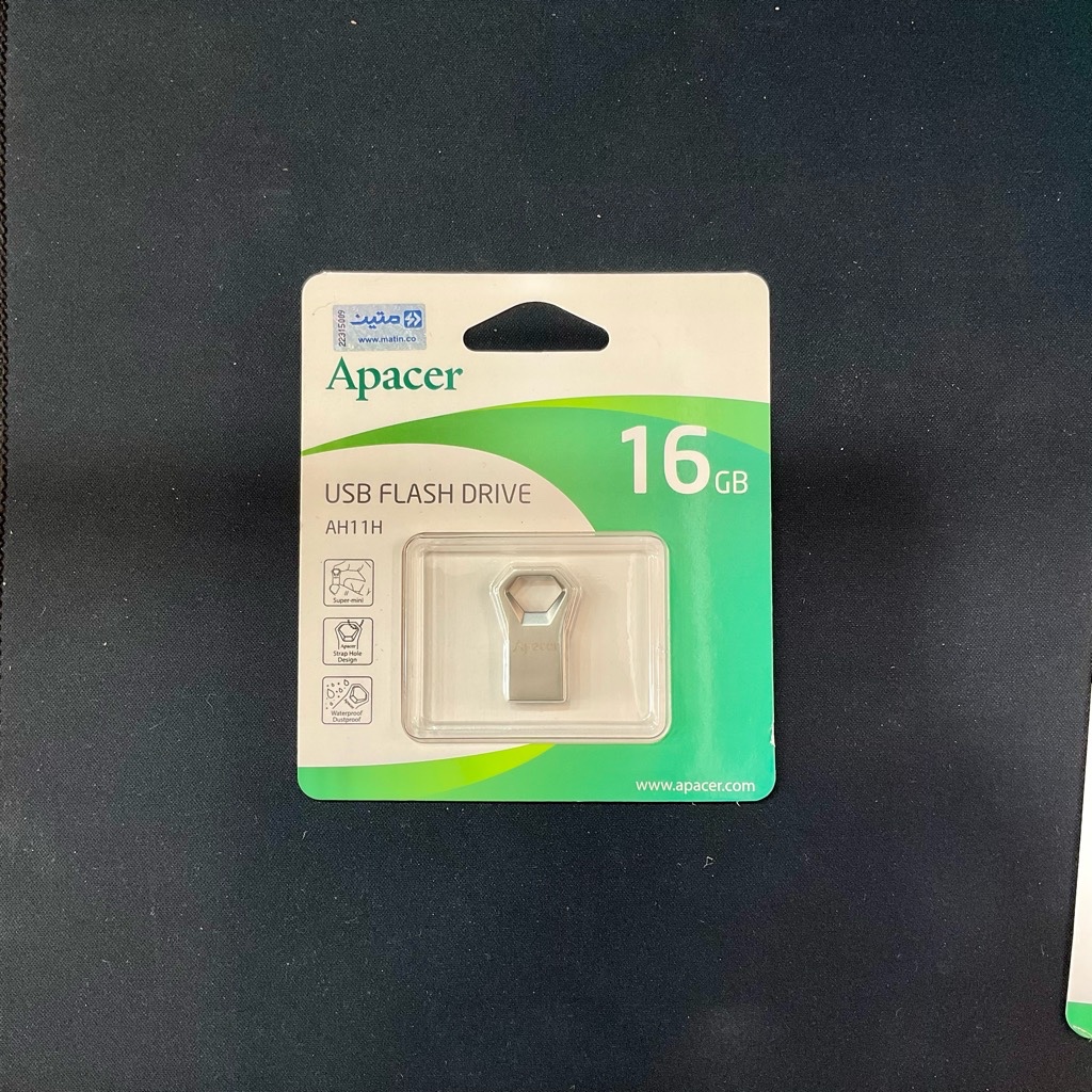 فلش مموری 16 گیگ Apacer  USB.2 گارانتی متین