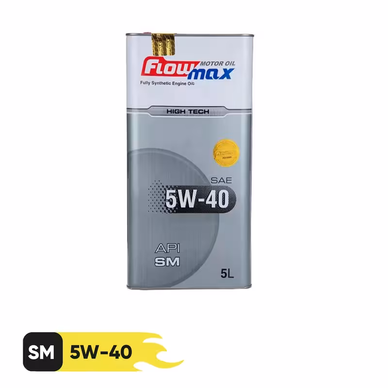روغن موتور فلومکس مدل HIGH TECH 5W40 حجم 5 لیتر