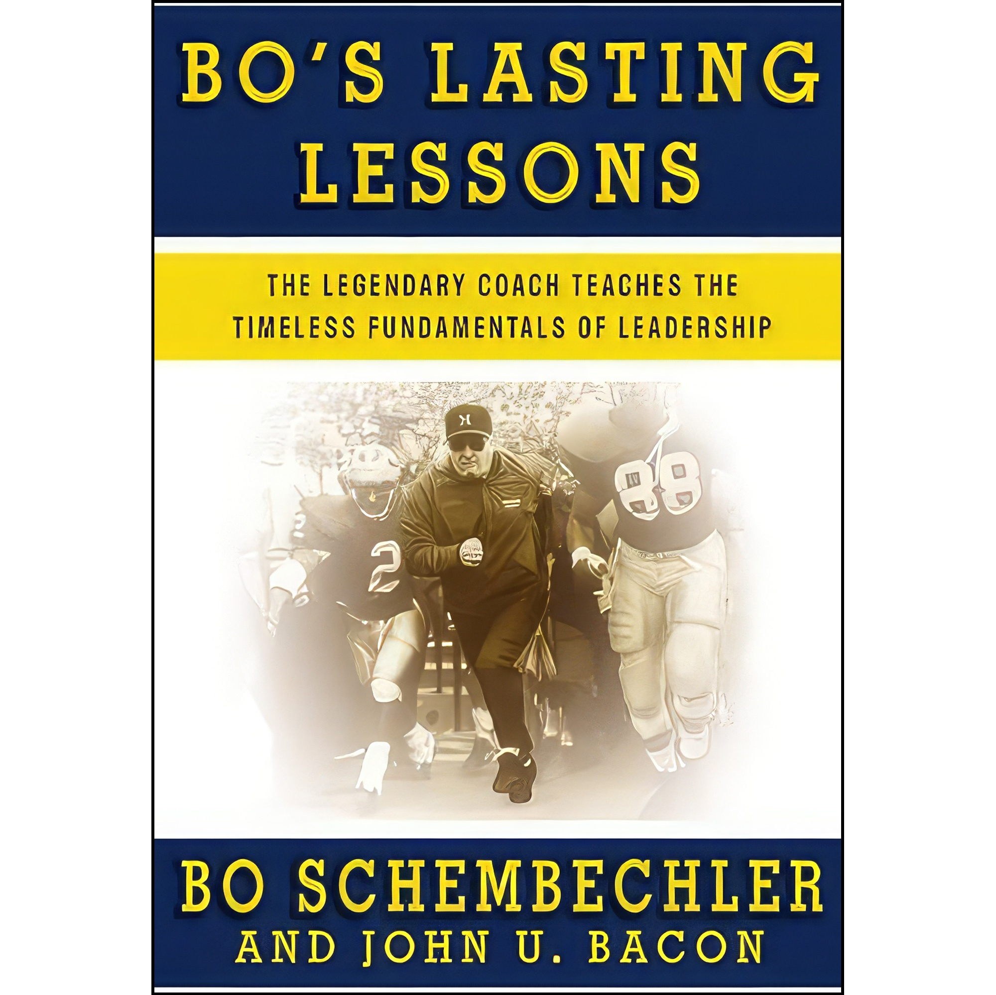 کتاب زبان اصلی Bos Lasting Lessons اثر Bo Schembechler and John U Bacon