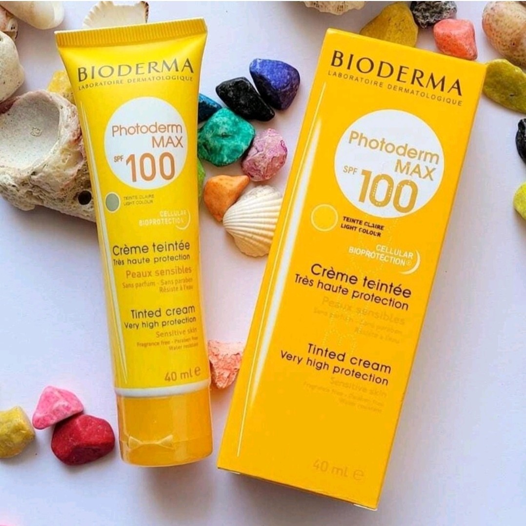 کرم ضد آفتاب بایودرما مدل Photoderm MAX مناسب پوست های معمولی تا خشک