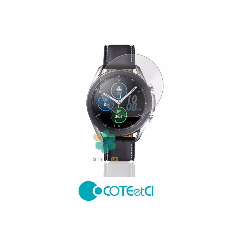 محافظ صفحه گلس ساعت سامسونگ Galaxy Watch 3 45mm مدل Coteetci