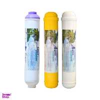 فیلتر دستگاه تصفیه کننده آب آکوا پیورست مدل پست کربن و مینرال قلیایی بسته 3 عددی