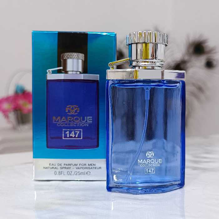 ادکلن دانهیل آبی حجم 25 میل (رایحه فرانسوی برند اماراتی)