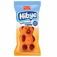 کیک عروسکی مغذدار شیرین عسل -45 گرم بسته 48 عددی