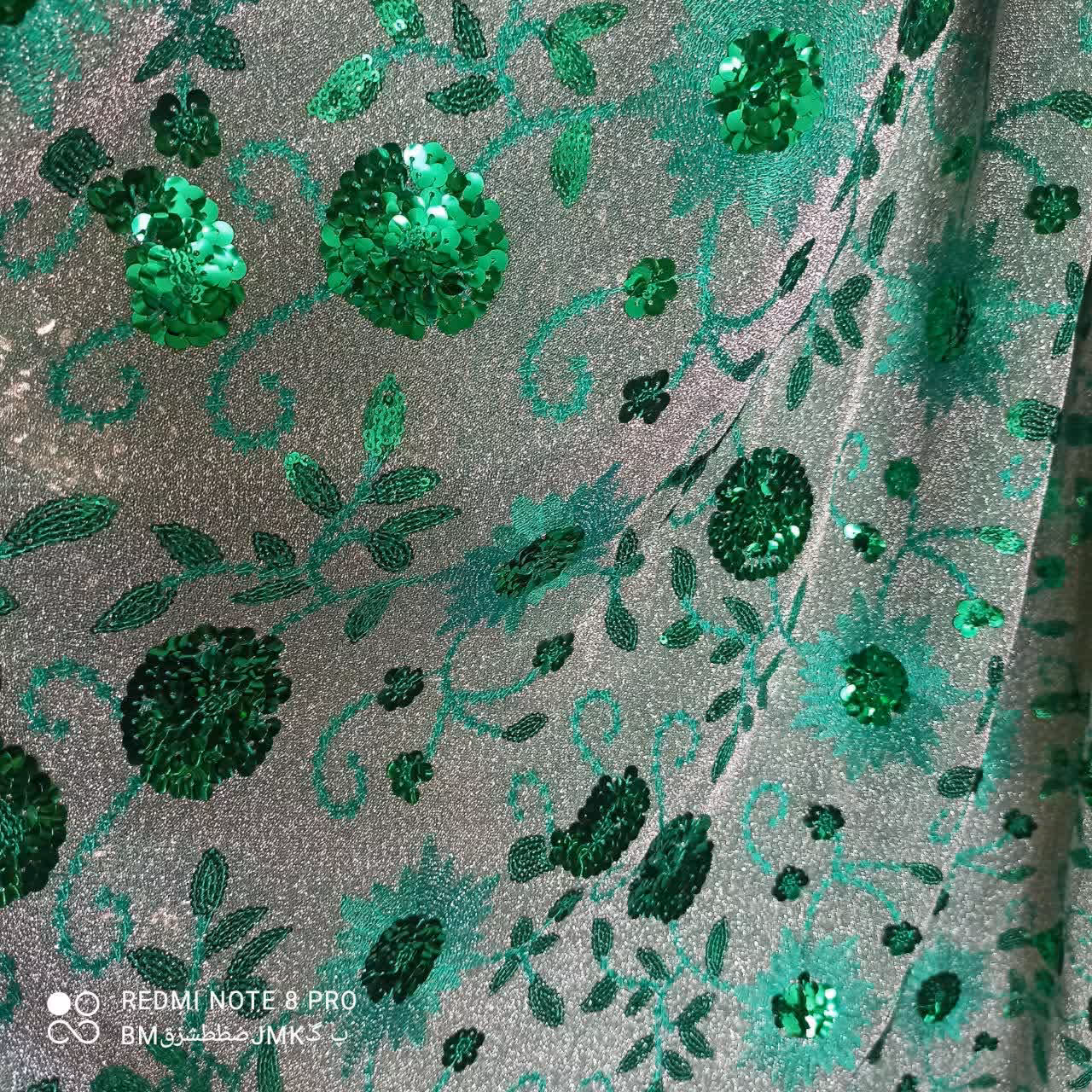 پارچه لمه خالدار 