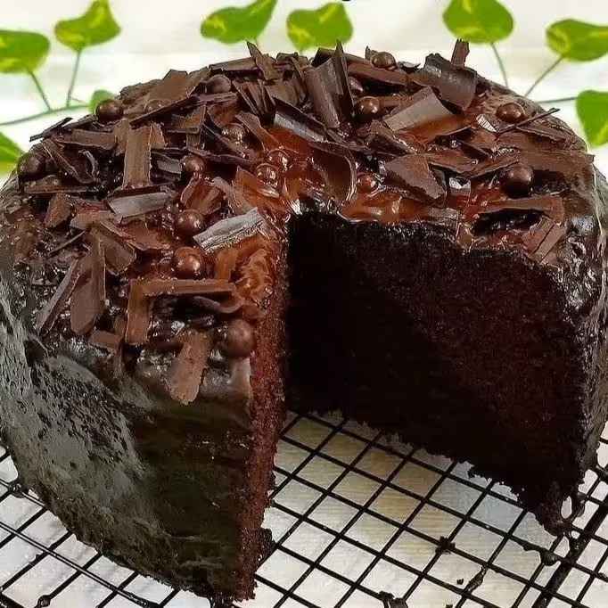 کیک شکلاتی یک کیلویی