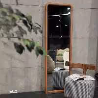 آینه قدی طرح لیونا (مستطیل)