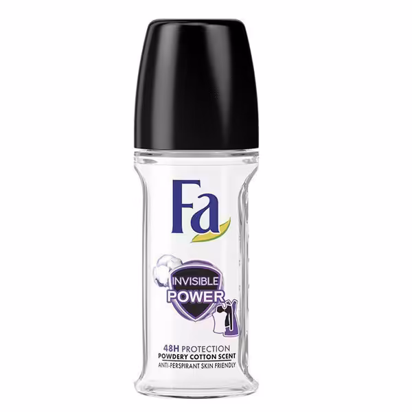 رول ضد تعریق زنانه فا مدل invisible power حجم 50 میلی لیتر