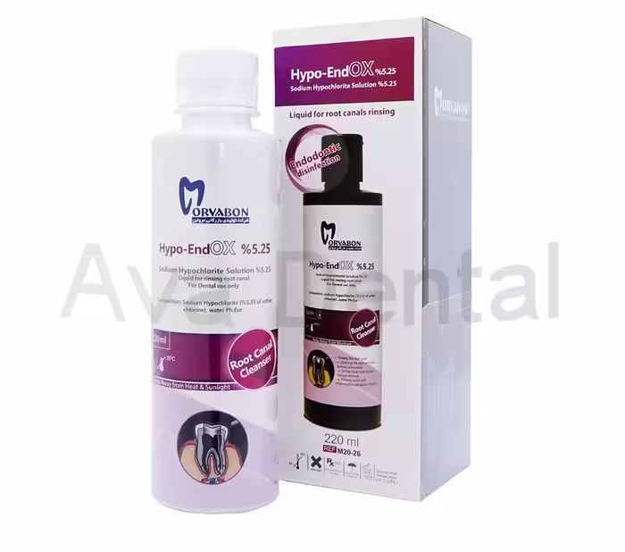 محلول هیپوکلریت سدیم 5.25% Hypo-Endox مروابن