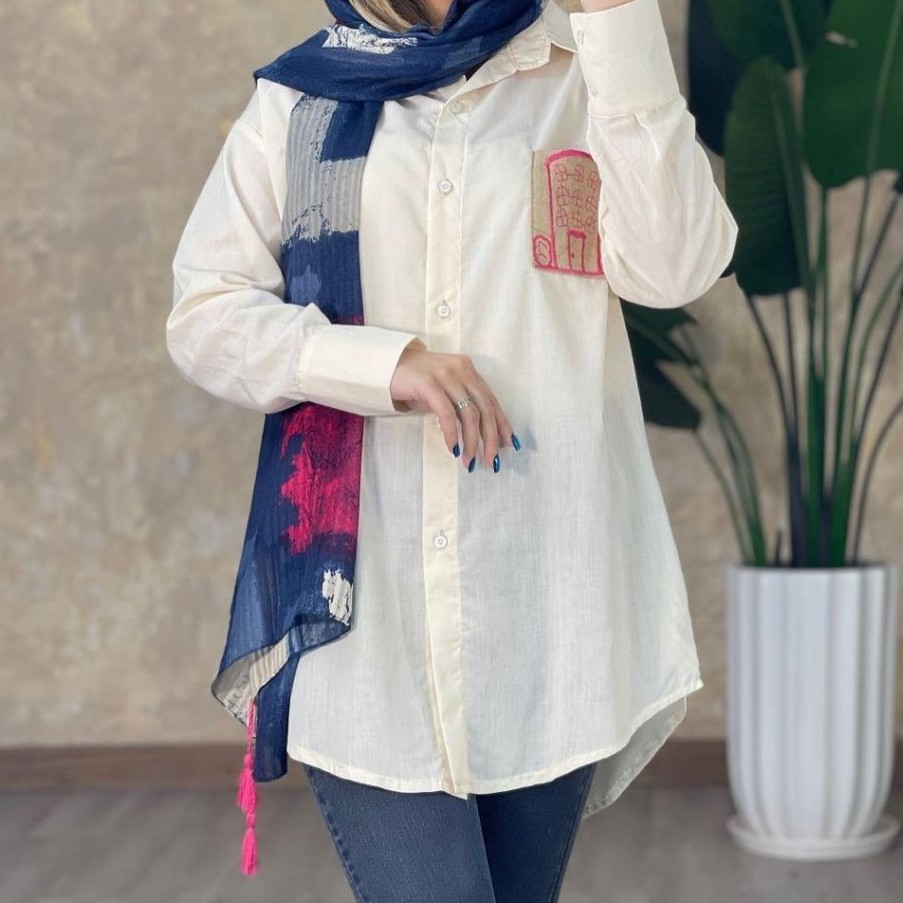 شومیز مانتویی نجلا