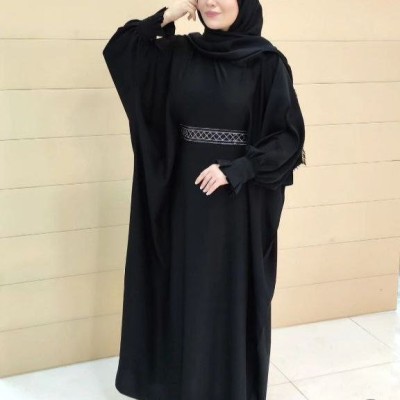پانچو زنانه کرپ الیزه درجه 1 مدل مانتو عبایی