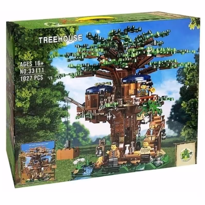 بازی فکری ساختنی مدل Tree House کد 33111