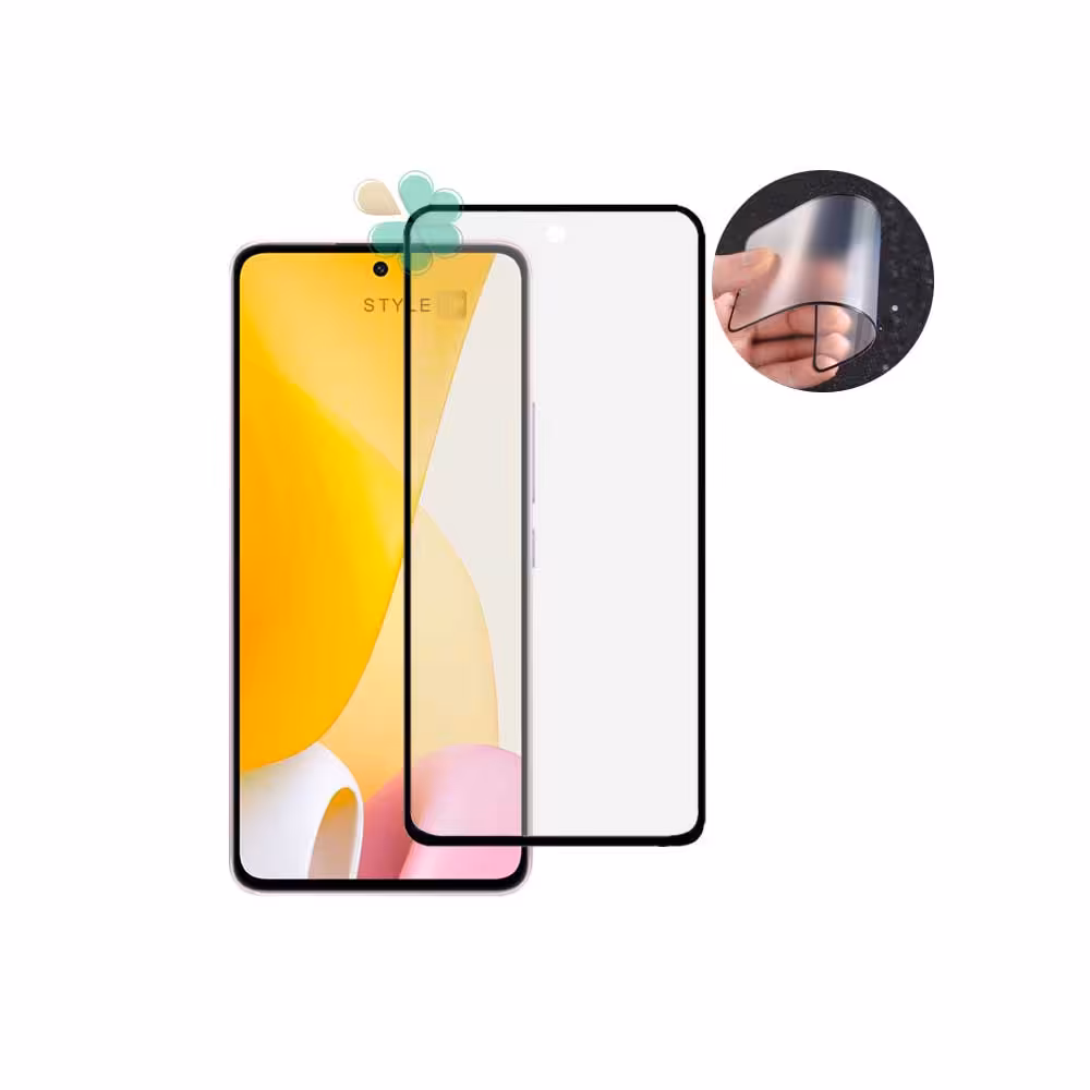 محافظ صفحه دور تراش گوشی شیائومی Xiaomi 12 Lite مدل Ceramic Matte