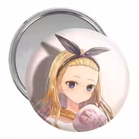 آینه جیبی خندالو مدل کورومی انیمه لیکوریس ریکویل Lycoris Recoil کد 22988