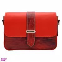 کیف زنانه چرم طبیعی کروکو مدل fateh 112 K