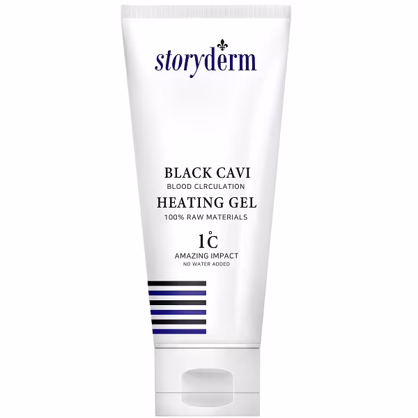 ژل هیتینگ استوری درم Storyderm مدل بلک خاویار Black Cavi Heating Gel حجم 80 میل |  گرم کردن پوست و سم زدایی