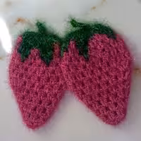 اسکاج طرح توت فرنگی