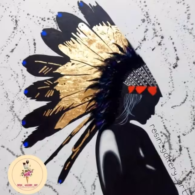 نقاشی سرخپوست