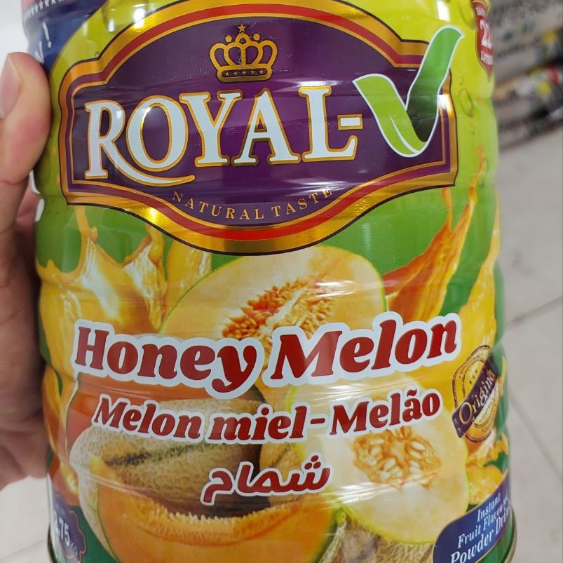 پودر شربت ملون رویال دو کیلو و هفتصد و پنجاه گرمی