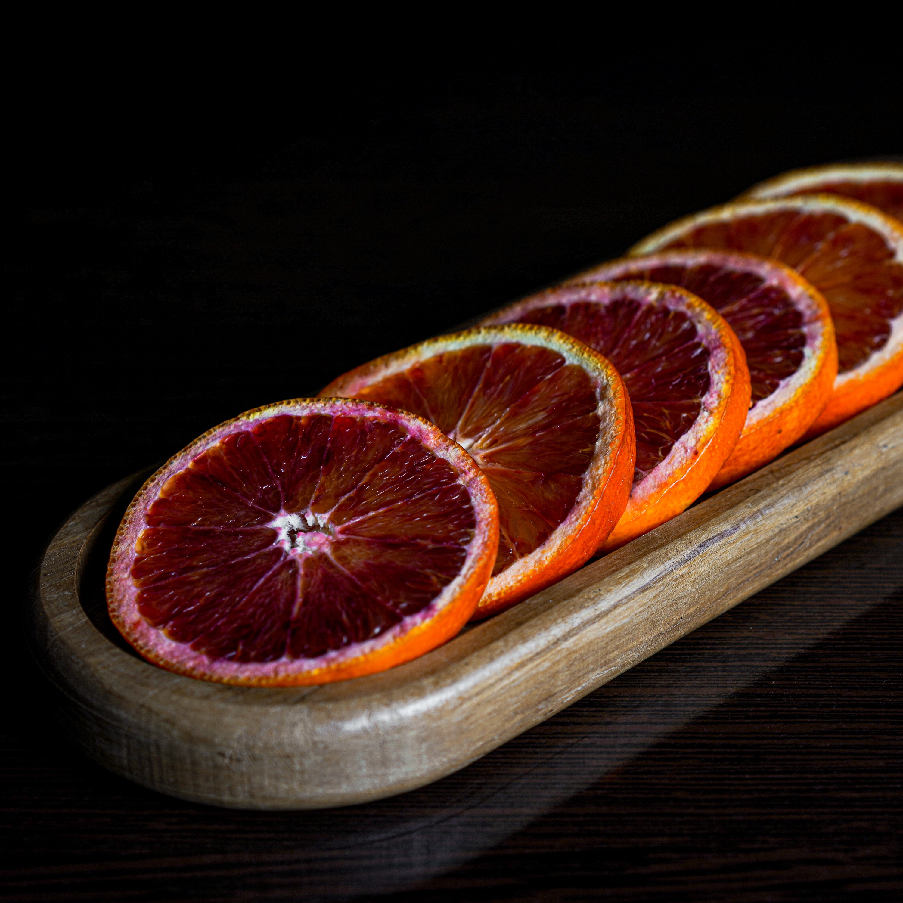 ظرف رولت خوری چوبی چوب توسکا با پوشش گیاهی هِمل ابعاد 25 در 12