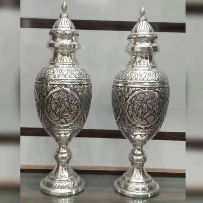 تنگ درب دار قلمزنی. فروش بصورت جفتی