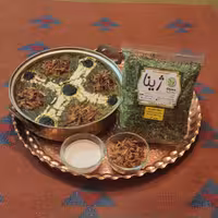 سبزی آش رشته خشک ژینا درجه یک و اعلا 500 گرمی از کویر خراسان
