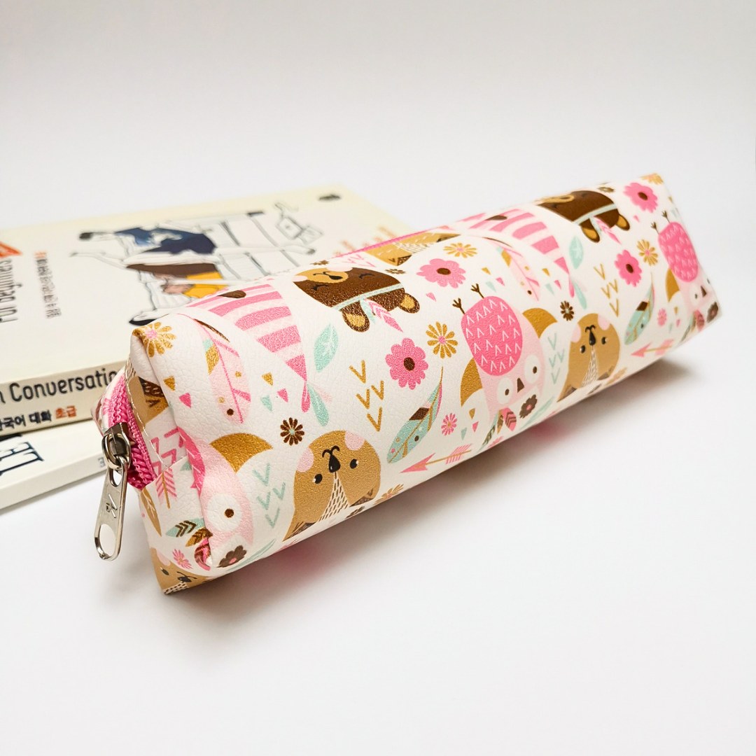 جامدادی فانتزی طرح حیوانات چرم مصنوعی