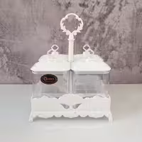 ست جا ادویه مدل چهار قلو به پلاست