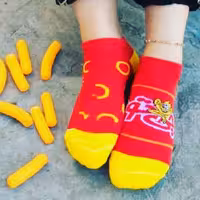 جوراب طرح چیتوز مچی بزرگسال