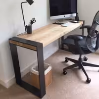 میز کامپیوتر چوب روس پس کرایه 