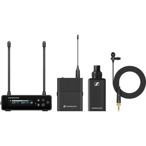 میکروفون سنهایزر مدل Sennheiser EW-DP ENG SET Camera-Mount Digital Wireless Combo Microphone System