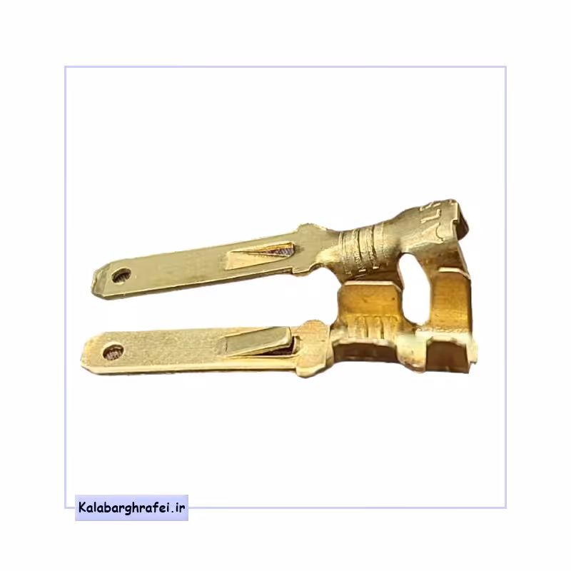 سرسیم مدل نری تلفنی خاردار کد 1331 برنج بسته 200 عددی