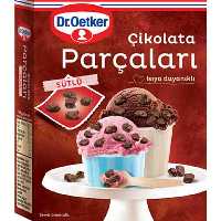 تکه های شکلات شیری دکتر اوتکر 70 گرم Dr.Oetker