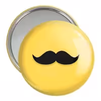 آینه جیبی خندالو مدل سبیل کد 5951