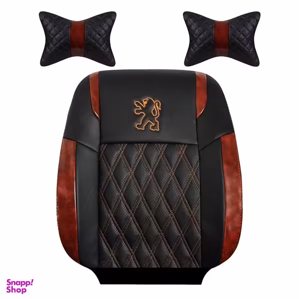 روکش صندلی خودرو سوشیانت مدل A1 مناسب پژو پارس به همراه  پشت گردنی