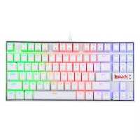 کیبورد مکانیکی ردراگون مدل Redragon Kumara K552 RGB White سوئیچ قرمز