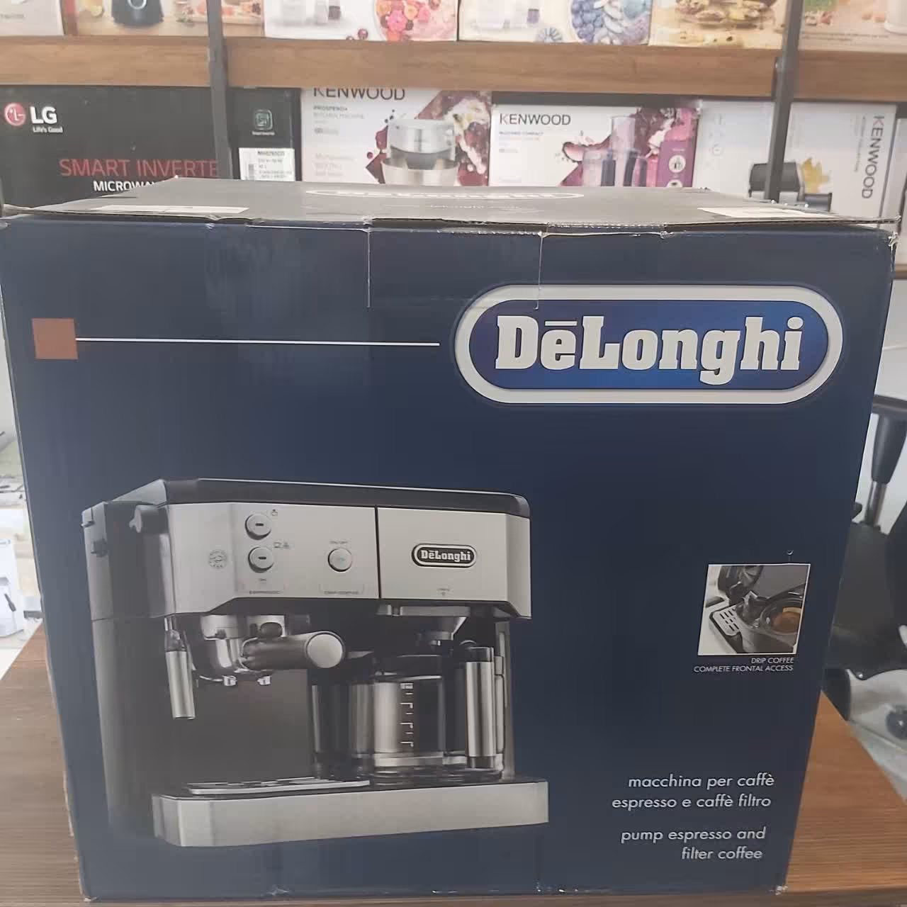 اسپرسوساز دلونگی مدل BCO421 با هزینه ارسال واقعی پست