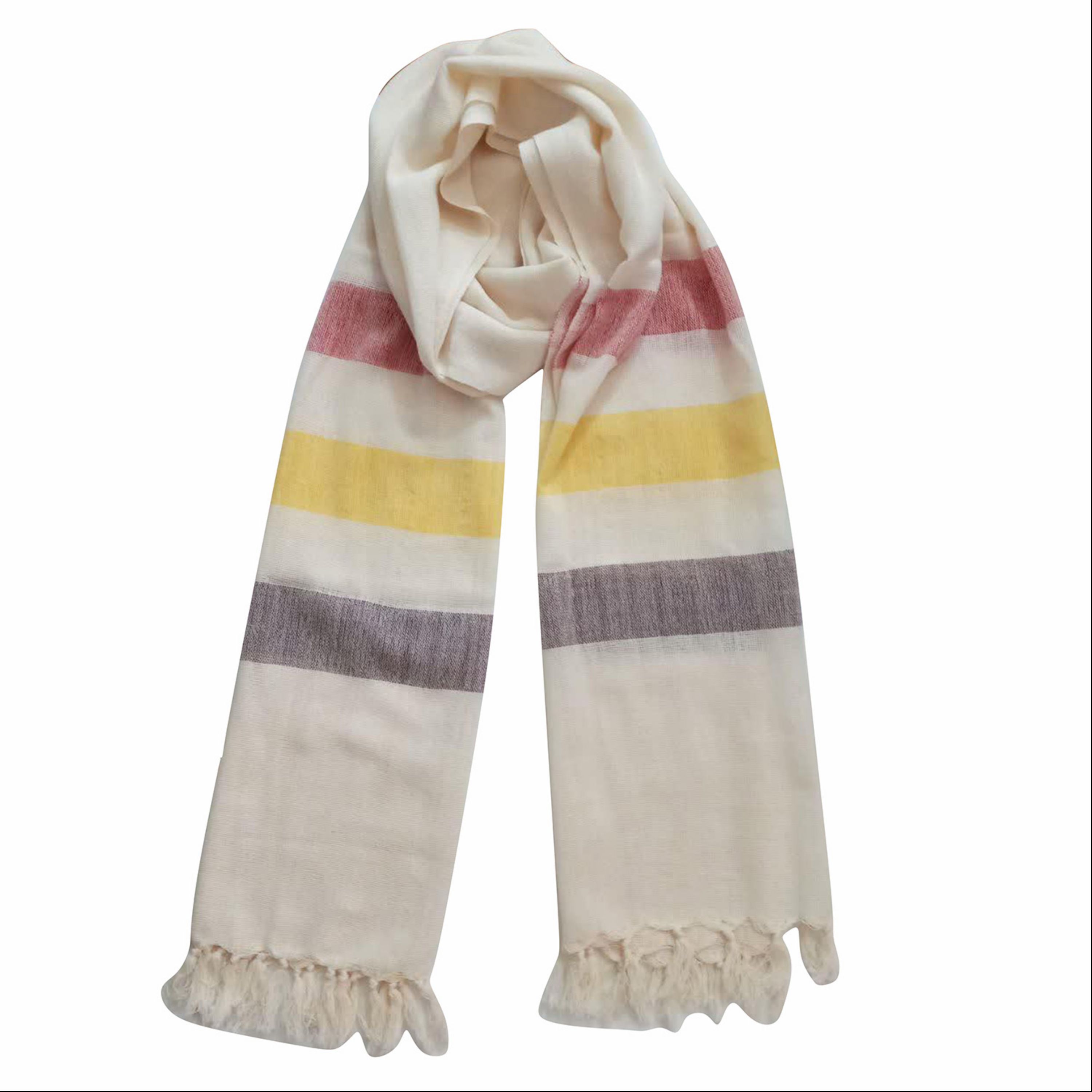 00803007- شال بهمان ساده طرح سیروان جنس پنبه