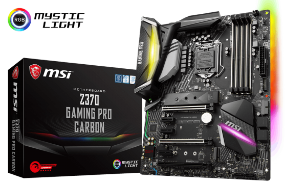 مادربرد ام اس آی مدل زد 370 گیمینگ پرو کربن