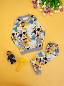 بلوز وشلوار پسرانه گوفی جنس مخمل